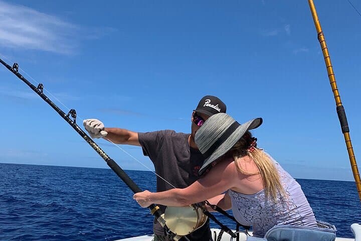 Private Full-Day Deep-Sea Fishing Charter off Oahu — Marlin, Ahi & Mahimahi photo 2