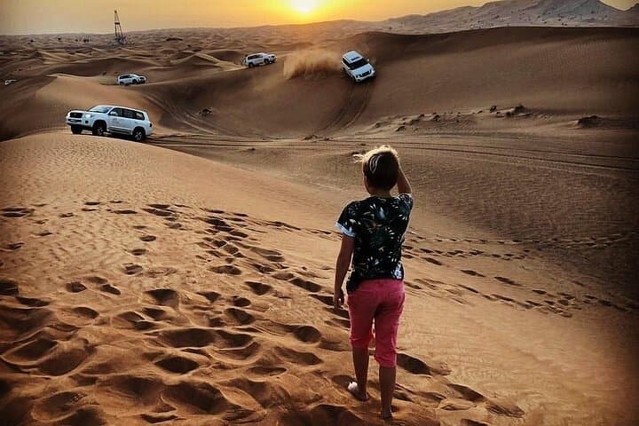 4-Hour Lahbab Desert Safari: Dune Bashing, Camel Ride & Sandboarding From Dubai photo 3