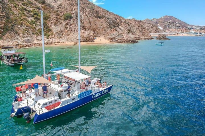 Cabo Blue Trimaran Snorkel Cruise: Land’s End, El Arco, and Santa Maria Bay