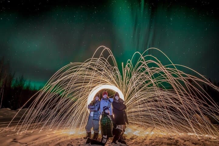 Fairbanks Dog Sledding & Aurora Viewing: Night Mush from a Yurt photo 2