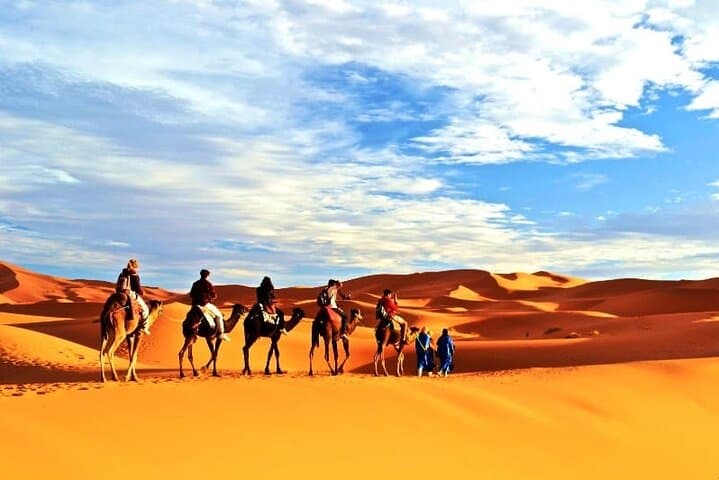 Overnight Camel Trek in Merzouga: Erg Chebbi Desert Camp & Sunset Ride photo 2