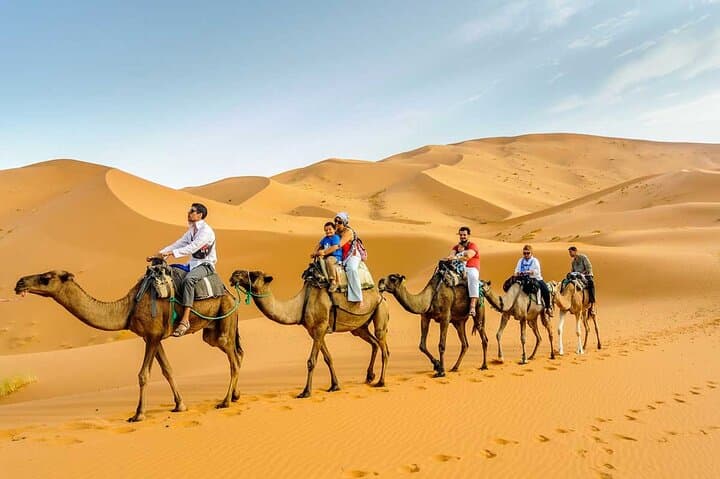Overnight Camel Trek in Merzouga: Erg Chebbi Desert Camp & Sunset Ride photo 3