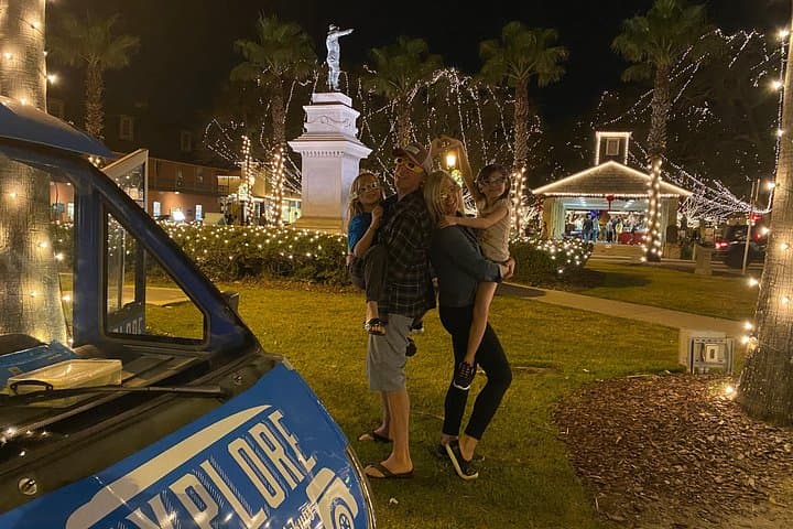 Private Nights of Lights Tour — St. Augustine Historic District Holiday Golf Cart Experience photo 2