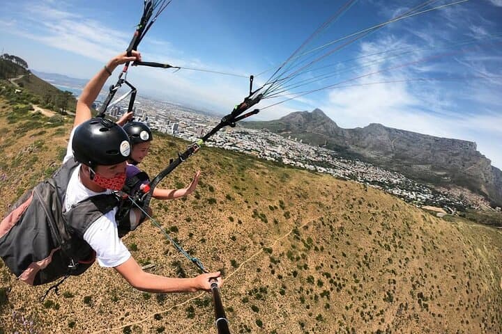 Tandem Paragliding over Cape Town: Signal Hill & Lion's Head Flights with Expert Instructors