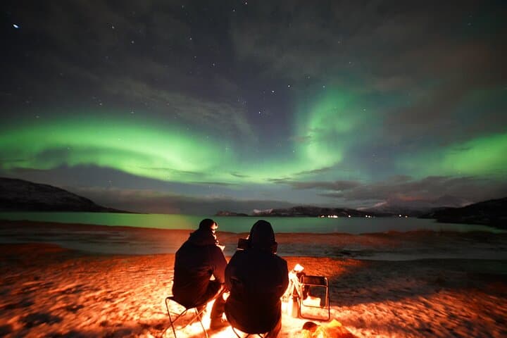 Tromsø Aurora Chase: Northern Lights Tour with Bonfire and Free Portrait photo 2