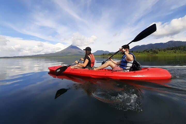 Morning Kayak on Lake Arenal: Paddle Below Arenal Volcano