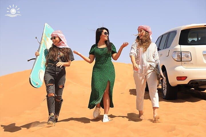 Morning Desert Safari in Dubai: Dune Bashing, Camel Ride & Sand Boarding photo 2