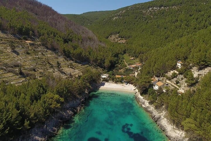 Korčula Mountain E‑Bike Tour: Olive Roads, Secluded Beach & Winery Lunch photo 5