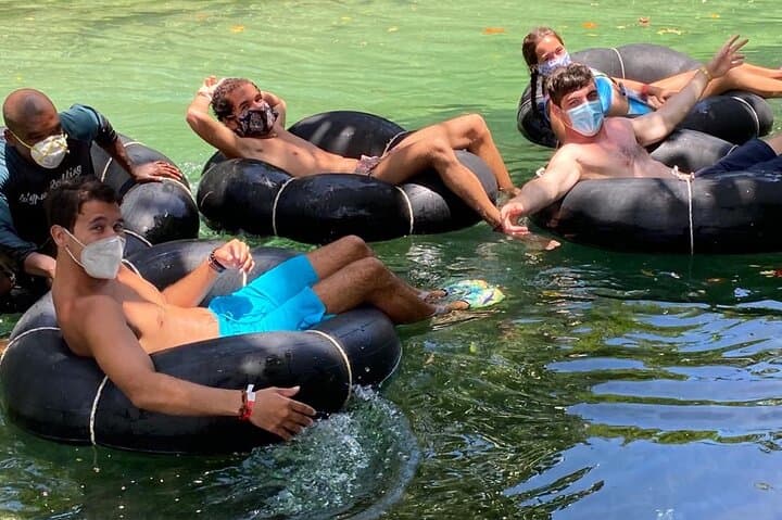 Blue Hole and River Tubing Combo from Ocho Rios — Swim, Swing & Float the White River photo 2