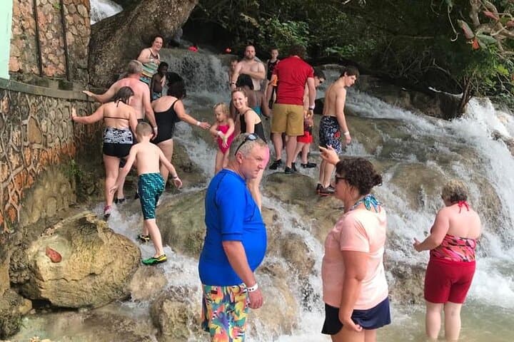 Climb Dunn's River and Explore Konoko Falls: Private Ocho Rios Waterfall Combo Tour photo 6