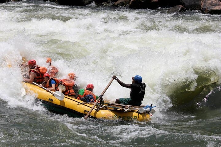 Grade-5 White Water Rafting Below Victoria Falls on the Zambezi photo 6