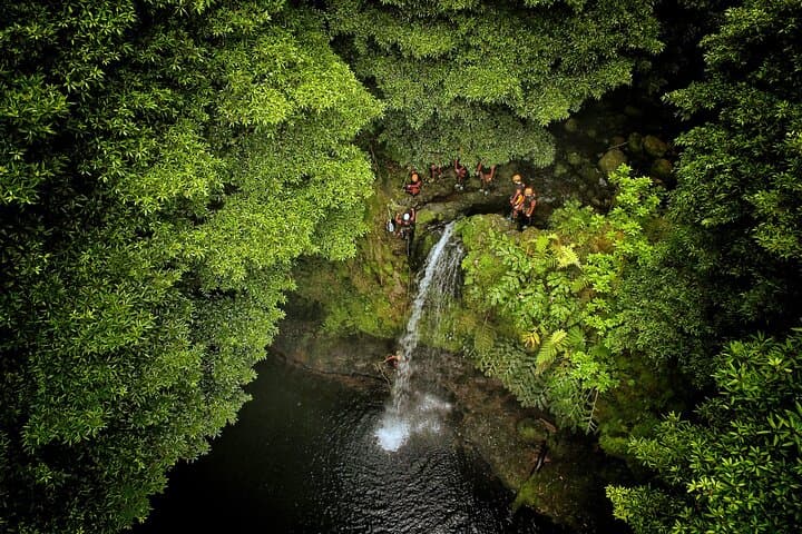 Canyoning Ribeira da Salga — Waterfall Rappels & Cliff Jumps on São Miguel