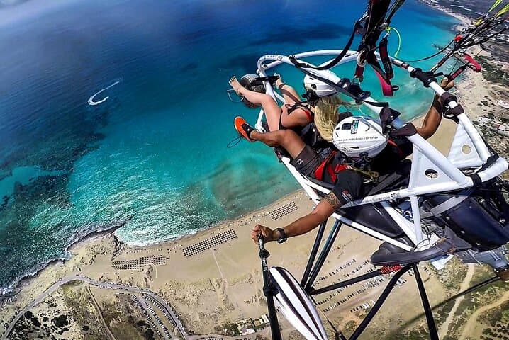 Paragliding in Crete: Tandem Coastal Flights over Chania's Cliffs photo 2