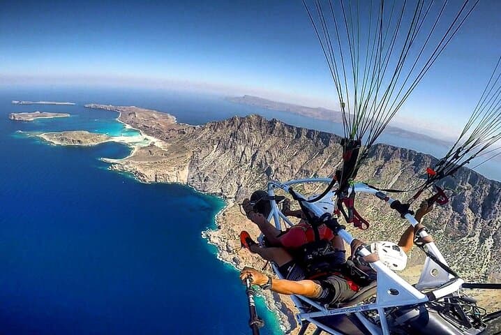 Paragliding in Crete: Tandem Coastal Flights over Chania's Cliffs photo 3