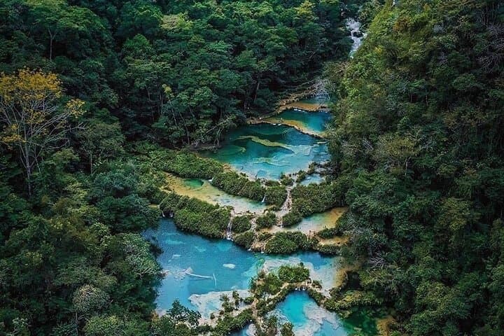 Semuc Champey and K'anba Caves Day Trip from Cobán: Swim Turquoise Pools & Explore Mayan Caverns photo 4