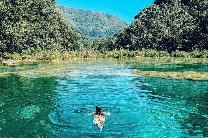 Semuc Champey and K'anba Caves Day Trip from Cobán: Swim Turquoise Pools & Explore Mayan Caverns photo 2