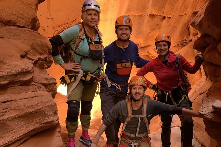 Robber's Roost Canyoneering: Full-Day Rappels & Redrock Routes from Hanksville photo 2