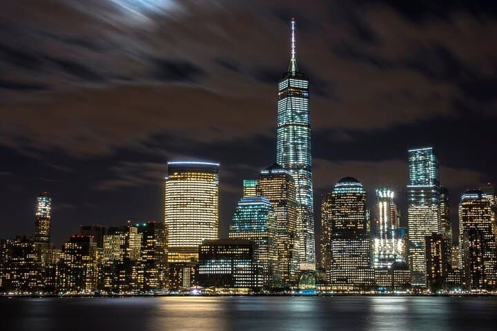 Soar Through the Glamorous New York Skyline at Night photo 3