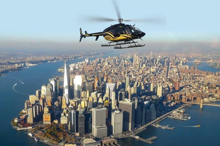 Soar Through the Glamorous New York Skyline at Night
