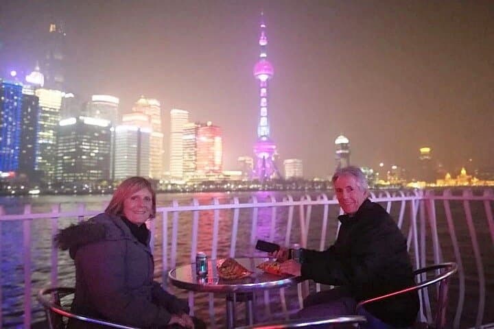 Shanghai Evening Huangpu River Cruise & Street Food Tour photo 2