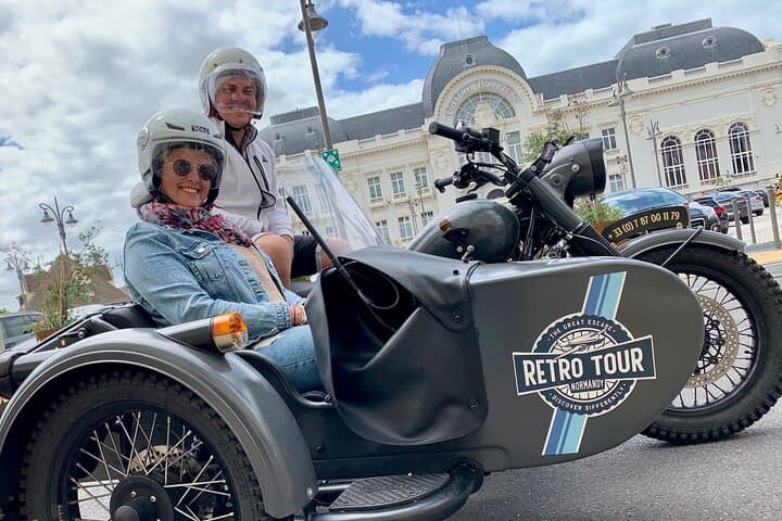 Deauville Sidecar Tour: Private 45-Minute Vintage Ride Through Normandy photo 3