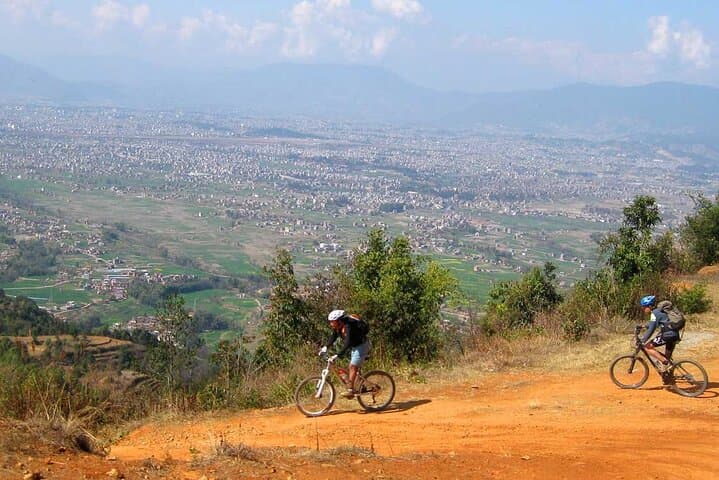 Kathmandu to Nagarkot Extreme Mountain Biking Day Tour — 35 km, 2,100 m Viewpoint photo 5