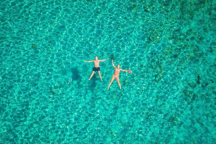 Blue Lagoon and Šolta Half-Day Private Boat Tour from Trogir