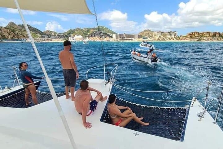 Cabo San Lucas Three-Hour Private Boat Snorkeling Tour — El Arco, Pelican Rock & Santa María Bay