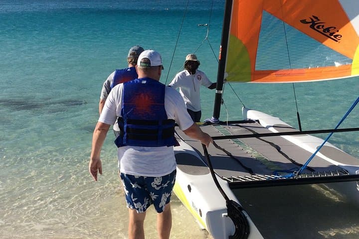 Learn to Sail a Hobie Cat on Grace Bay — 90-Minute Certified Captain Lesson photo 2