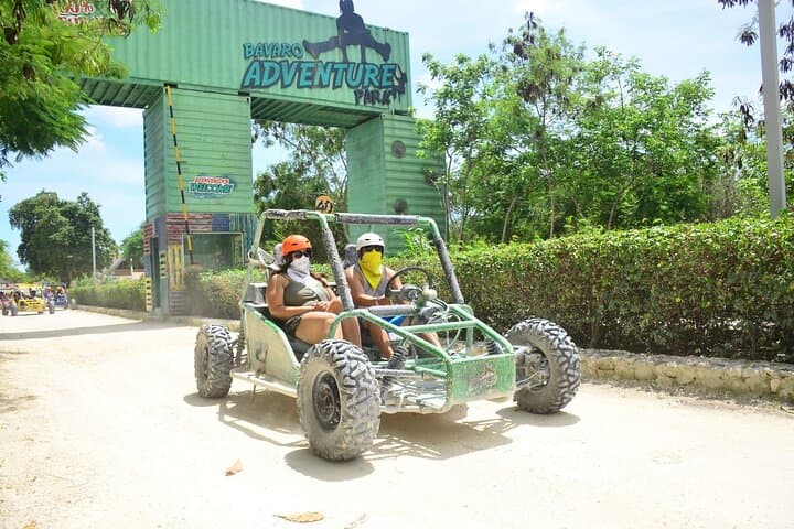 Punta Cana Thrills: Buggy Dune Tour, Blue Cenote & Waterfall Pool at Bavaro Adventure Park photo 5
