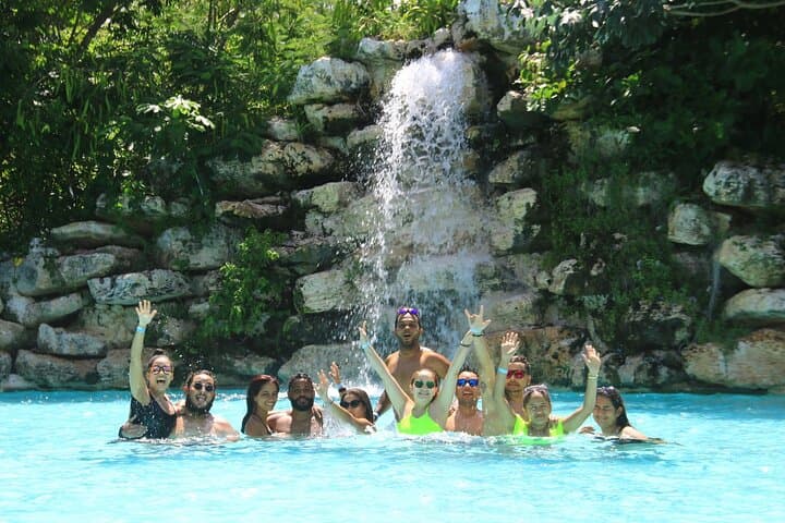Punta Cana Thrills: Buggy Dune Tour, Blue Cenote & Waterfall Pool at Bavaro Adventure Park photo 6