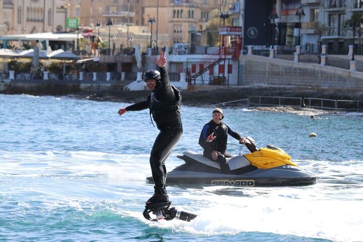 Flyboard Full Flight (30 min) in Malta — Lift Above the Mediterranean photo 3