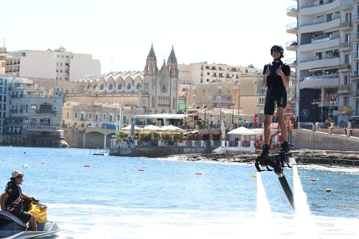 Flyboard Full Flight (30 min) in Malta — Lift Above the Mediterranean photo 4