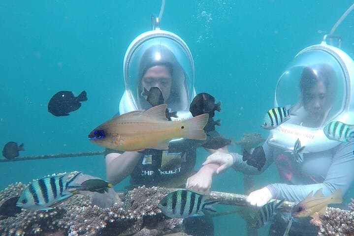 Private Sea Walk Nusa Dua: Underwater Walking Helmet Experience photo 3