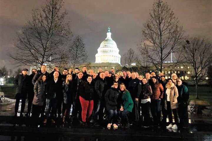 National Mall Night Tour: Holiday Lights & Iconic Monuments Bus Experience in Washington DC photo 2