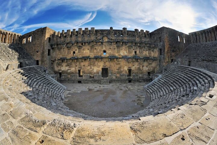 Perge Aspendos Side and Kursunlu Waterfalls Day Tour from Antalya