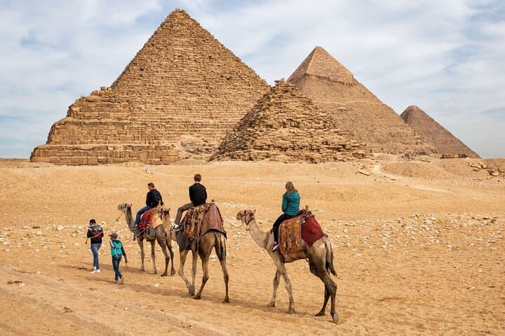 Private Giza Pyramids Tour: 30-Minute Camel Ride & Lunch with Egyptologist photo 3