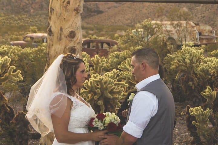 Nelson Ghost Town Wedding — Intimate Desert Ceremony Near Las Vegas photo 3