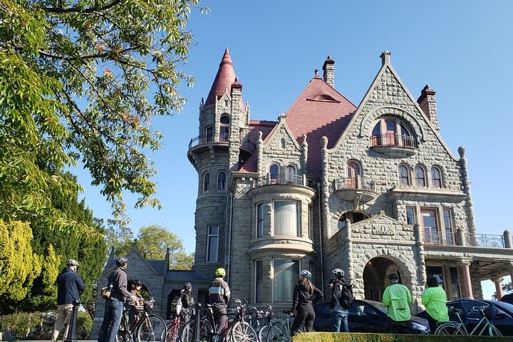 Victoria Bike Tour: Craigdarroch Castle, Chinatown & Inner Harbour Cycling photo 3