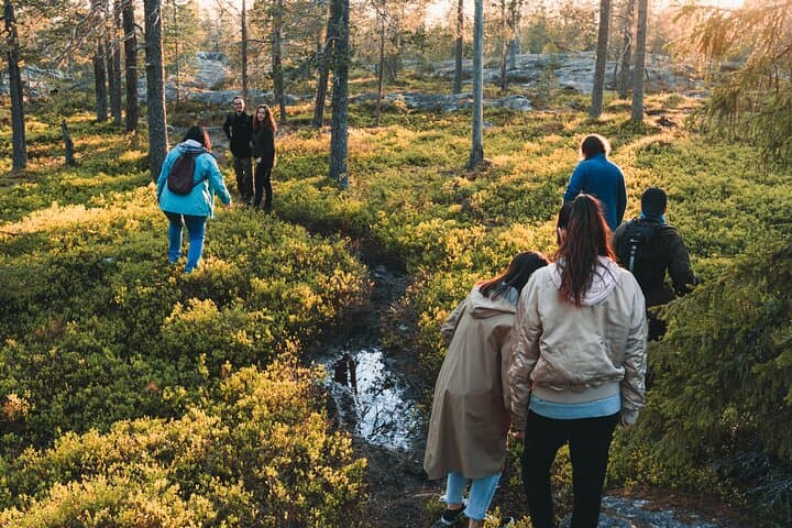Midnight Sun Hike & Photography in Korouoma Canyon, Finland photo 5