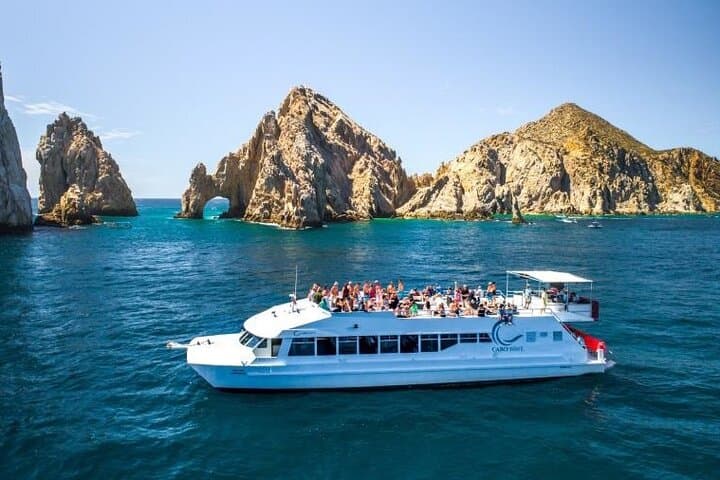Cabo San Lucas Sunset Dinner Party Cruise with Open Bar at Land's End photo 3