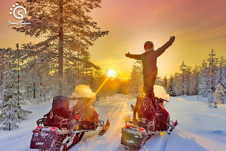 Whole-Day Snowmobile Adventure in Lapland — Rovaniemi Arctic Safari photo 4