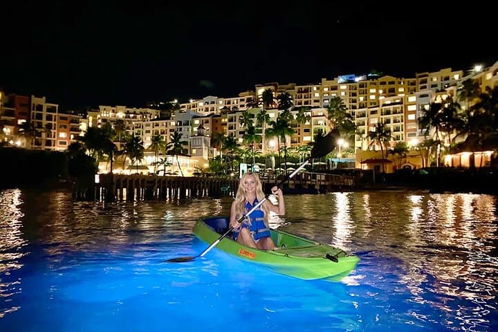 LED Night Kayak at Frenchman's Cove — St. Thomas After-Dark Paddle photo 6