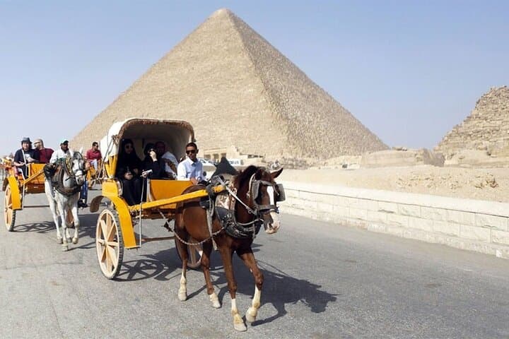Horse Carriage at Giza Pyramids: Private Half-Day Tour from Cairo photo 6