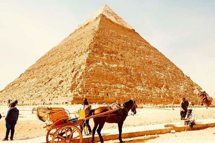 Horse Carriage at Giza Pyramids: Private Half-Day Tour from Cairo photo 3
