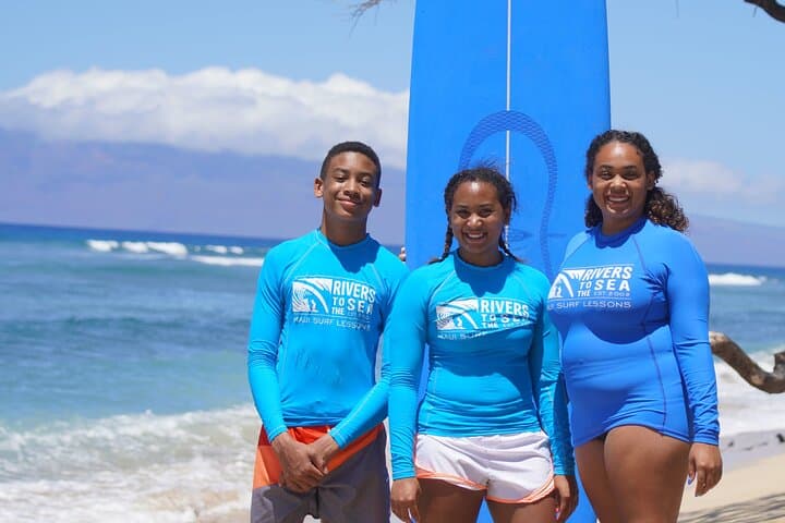 Private Surf Lesson Near Lahaina — 90‑Minute Group Lesson for 3–5 photo 2