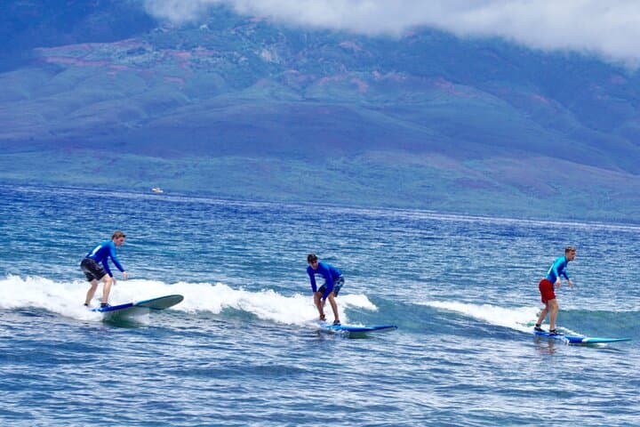 Private Surf Lesson Near Lahaina — 90‑Minute Group Lesson for 3–5 photo 4