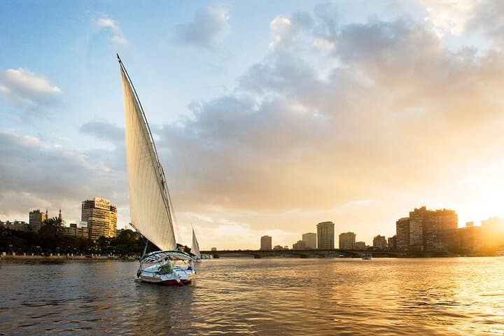 Sunset Felucca Ride on the Nile: Private Half-Day Cruise in Cairo photo 3