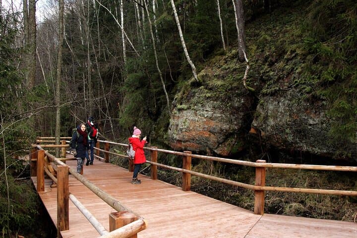Cesis Medieval Heritage and Gauja Red Sandstone Hike from Riga photo 5