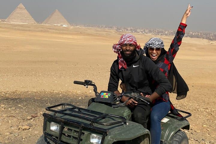 Giza Pyramids Desert Quad Tour: High-Speed Quad Ride with Pyramid Views photo 5